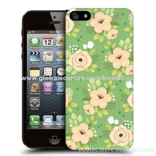 TPU Cases for New iPhone 5, Coral Floral, OEM Orders Welcomed